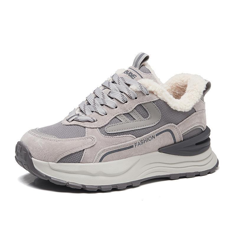 New Dad Shoes for Women, Fashionable Thick-soled Sports Single Shoes