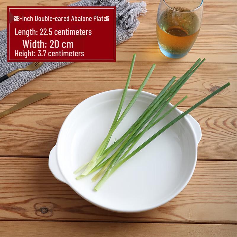 Creative Irregular Ceramic Dinner Plate