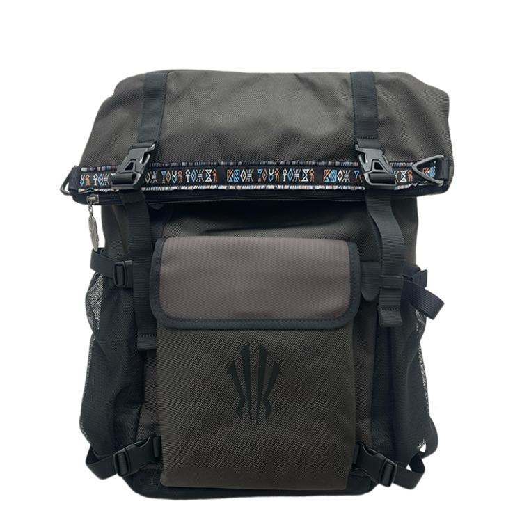 Anta Kyrie Series Early Autumn Commuter Multifunctional Trendy Fashion Versatile Simple Large Capacity PU Backpack Unisex backpack 192541153-3 Cinnamon Brown