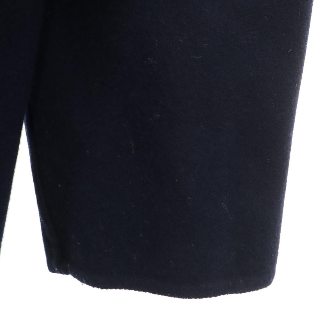 Uniqlo Wollmischung Doppelseitig Hemdjacke M Marineblau Damen Gebraucht