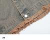 Unisex Street Rapper Retro Denim Jacket - Loose Fit, Plus Size, Spring/Autumn Hong Kong Style