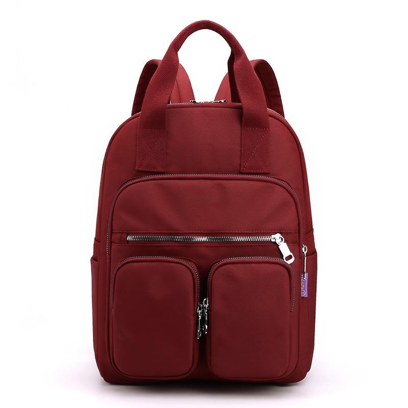 Women's Backpack Autumn Large-capacity Multi-pocket Nylon Cloth Leisure Travel Female College Student Book Backpack Schoolbag