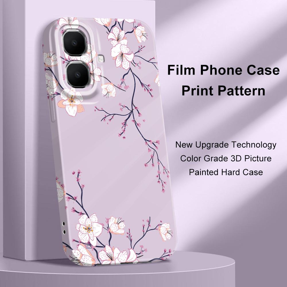 Fallen Plum Blossoms Phone Case For Infinix Smart 10 Plus 9 8 7 6 Film Hard Cover