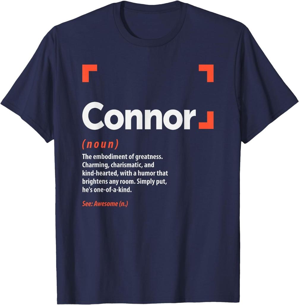 Connor Definition Personalized Name Connor T-Shirt