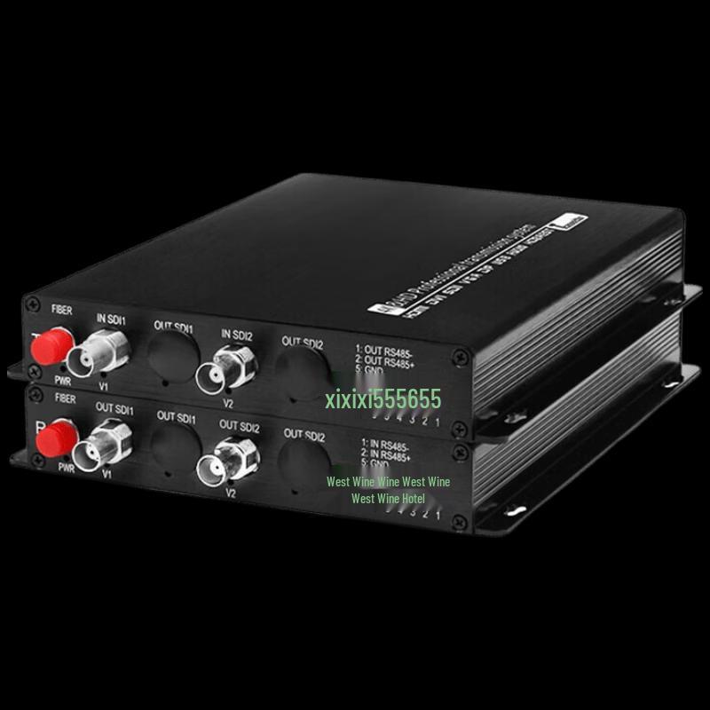3G-SDI Fiber Optic Transceiver with 2-Channel Video & Data