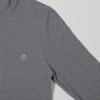 PLAYBOO Fleece Ribbed Half Zip Top Heather Grey