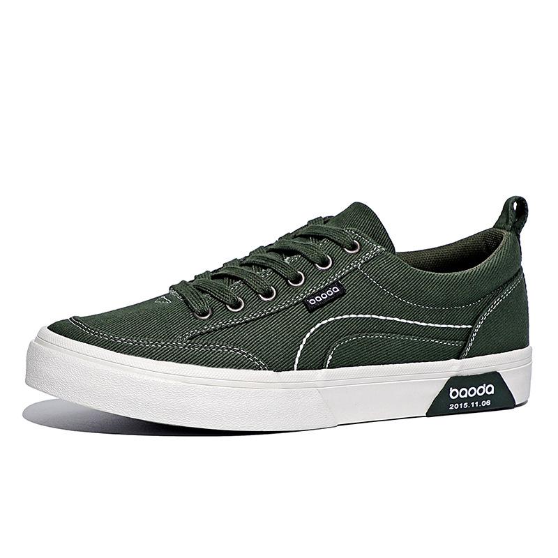 Fashion 2024 New Men's Trendy Canvas Shoes Classic Versatile Youth Fashion Breathable Lightweight Low Top Casual Board Shoes sneakers