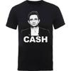 Johnny Cash Unisex Adult Face T-Shirt