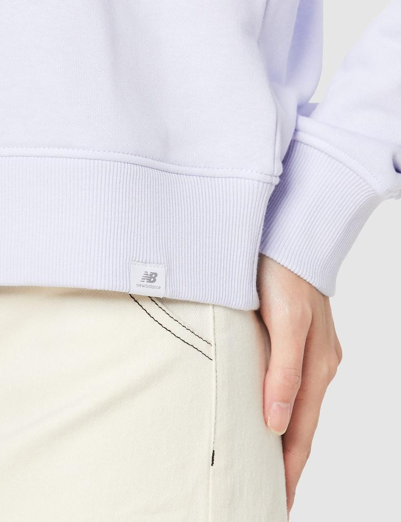 NB Athletics MINIMIZE Crew WT13562 Sweatshirt SIY Free Size [New Balance] Women's (Silent Gray)