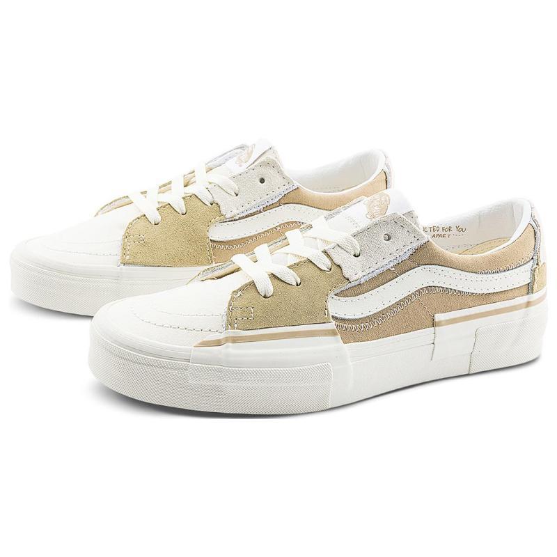 Vans Sk8 Low Reconstruct 'Beige White' Sneakers VN0009QSCNI