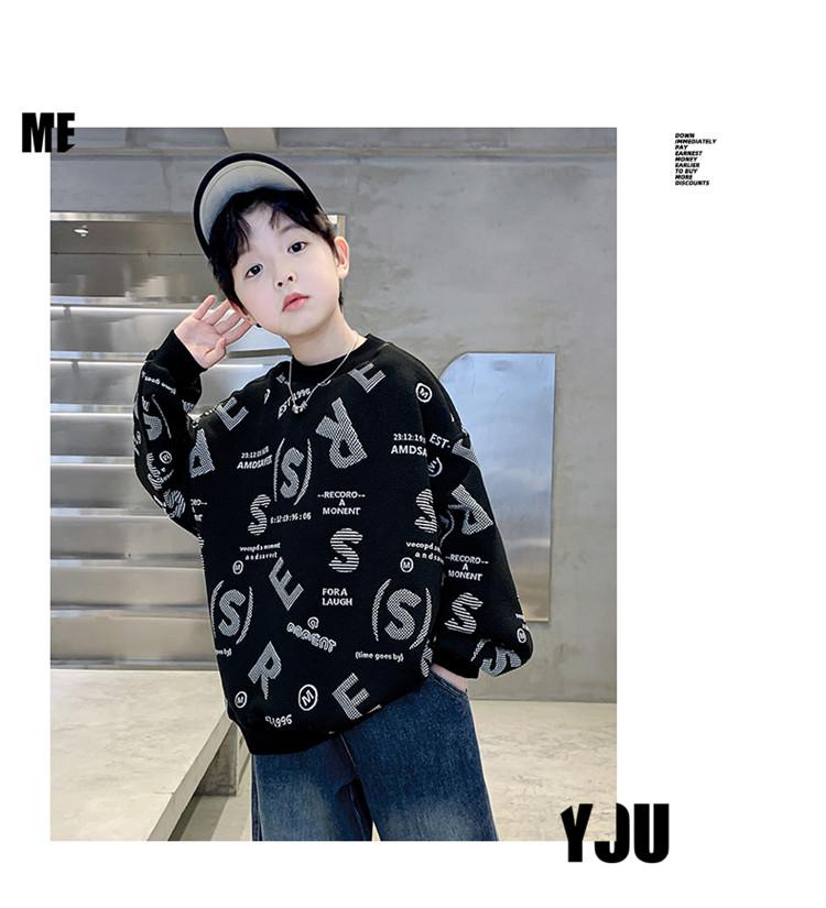 Children's Hoodie Spring and Autumn 2026 New Top for Middle-aged and Large Children