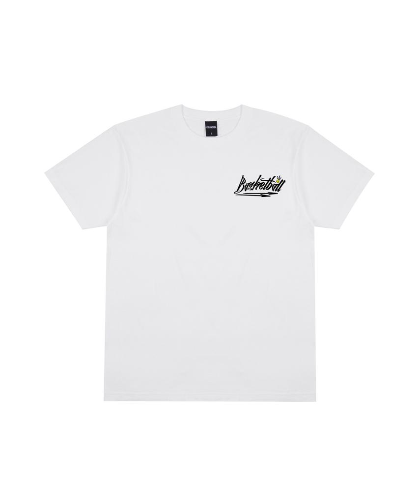 CREAM SODA LAB [2Pack] Basketball Short Sleeve T-Shirt Navy (White) White (Black)
