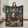 Warm Soft Blanket Travel Tony Soprano Crime Drama Tv Throw Blanket Flannel Bedspread For Couch Chair Sofa Bed Sofa Bed Cover