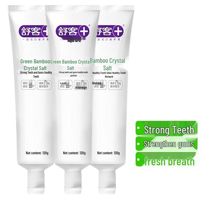 

Shuke Green Bamboo Crystal Salt Toothpaste