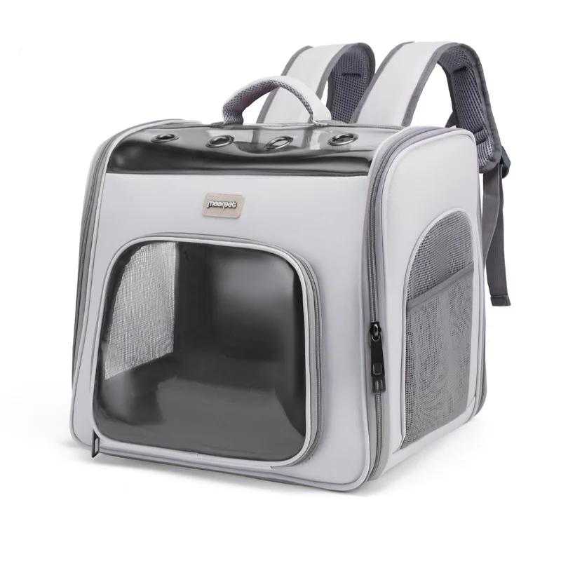 Cat Bag Out Portable Portable Backpack Large Space Breathable Double Shoulder Cat Schoolbag Pet Bag