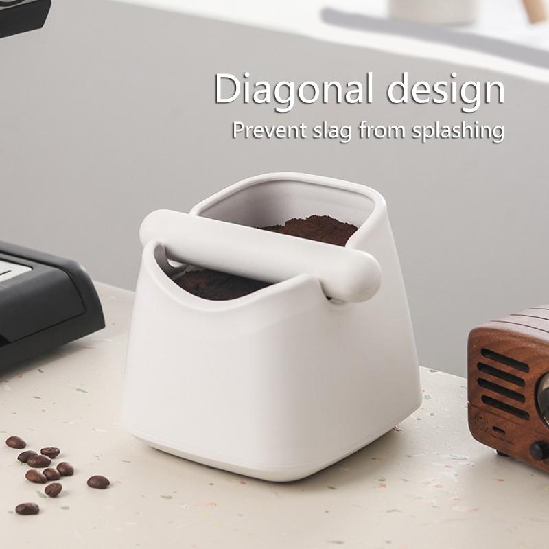 Non-Slip Coffee Grounds Containers Espresso Coffee Knock Box Container Coffee Bucket Non Slip Coffee Machine Accessories