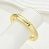 17KM Fashion Bamboo Joint Bangle Jewelry Women Trendy Shiny Daily Party Accessory Decorative Gift For Her