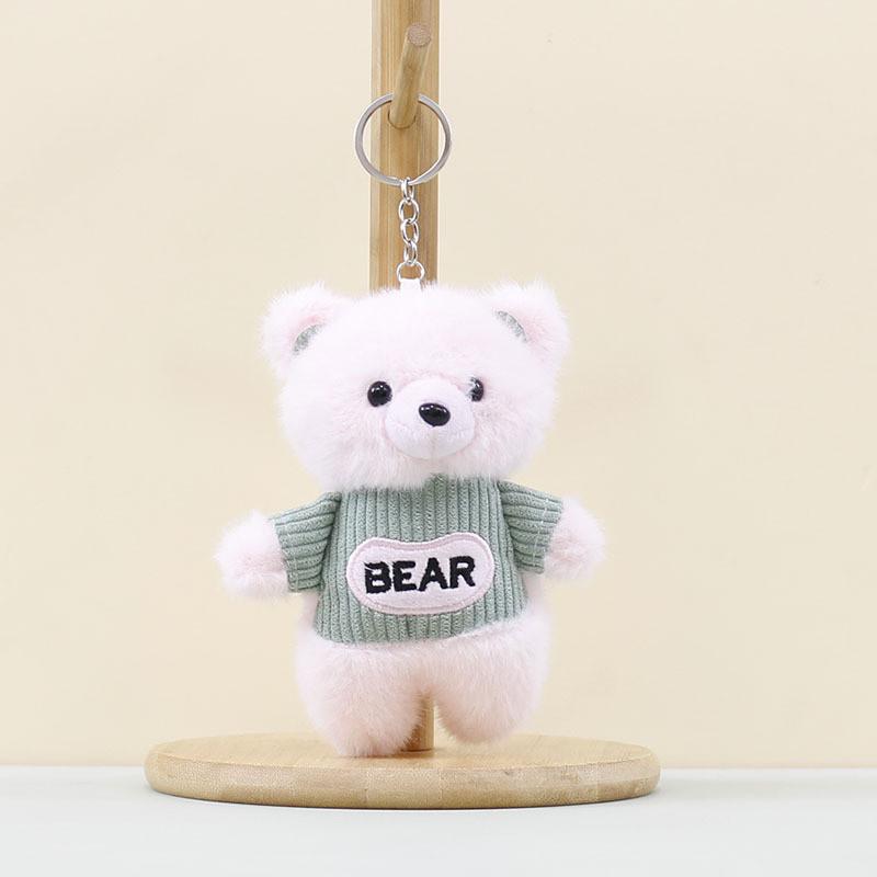 Plush Bears Kids Pendant Adorable Cartoon Design Bags Decoration Gifts Dolls