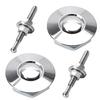MSMint Bonnet Pin Quick Release Bonnet Pin Push Type Aluminum Universal Hood Pin