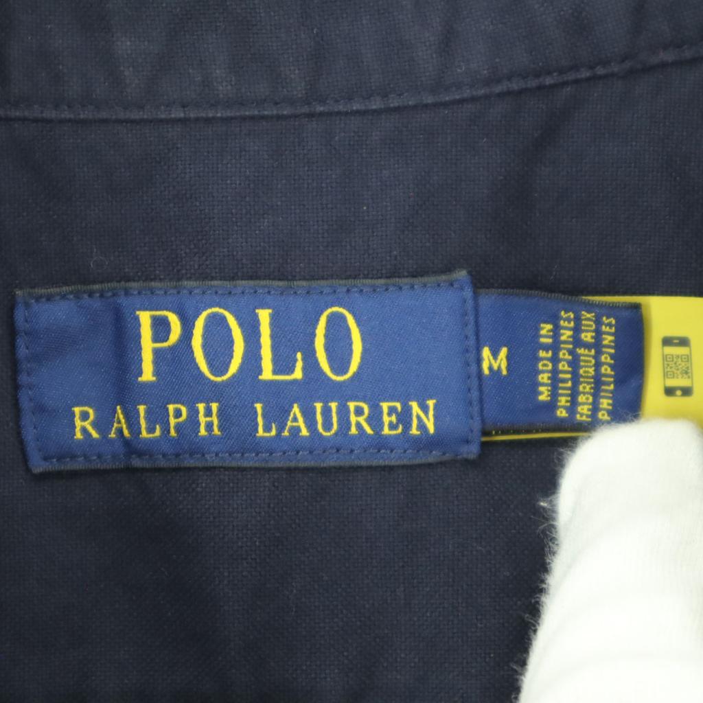 Polo Ralph Lauren Long Sleeve Zip Jacket M Navy Men's Used