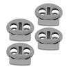 30Pcs Spring Cord Lock Zinc Alloy Durable Multipurpose Spring Toggle Stopper Fastener for Drawstrings Bag Replacement