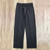 Men Long Pants Adjustable Drawstring Elastic Waist Casual Trousers with Pockets