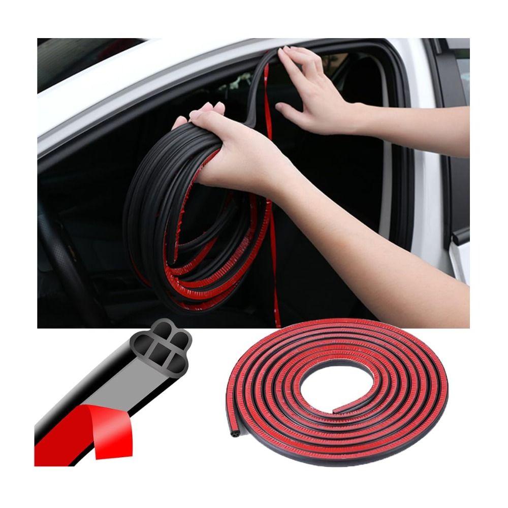 3-Layer Car Door Seal 5M Trunk Seal Durable Car Weather Stripping  Automobiles