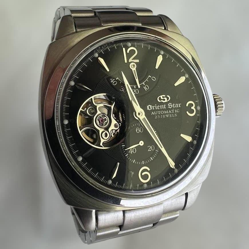 Used ORIENT STAR WZ0021FH Cushion Case Open Heart