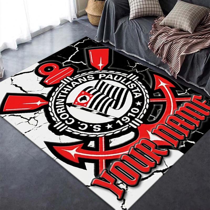 Custom Name Corinthians Carpet Rug for Living Room Bedroom Home Sofa Decoration,Kids play Non-slip Floor Mat