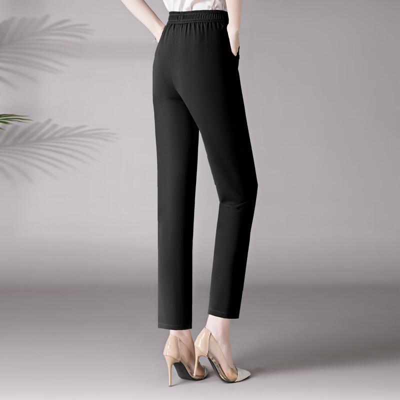 Women's Loose Straight-Leg Capri Pants