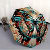 1pc Butterfly Mandala Folding Umbrella , 8 Ribs Casual Durable Lightweight Portable Travelling Umbrella For Men & Women yy250728073