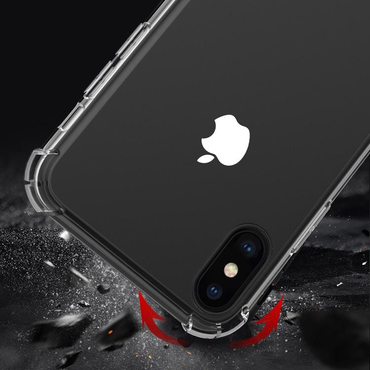 "Transparentes Anti-Fall-Handyhülle mit Schlüsselband für 7G, 7P, IPX, XR, XSMAX"