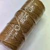 4mm Waterproof Hot Sale Colorful DIY Craft Twine Satin Cord Twisted Cord Natural Macrame Cotton Rope for Bags & Shoes