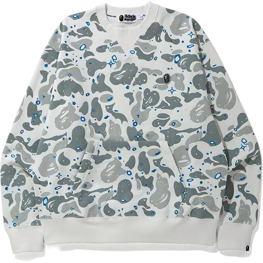Bape Relaxed Space Camo Crewneck 0ZXSWM113008E