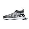 adidas Rapidarun Mesh Confortabil Antiderapant Partea inferioară Pantofi de alergare pentru copii Negru Alb Copii cu vârste cuprinse între 3 și 7 ani D97544