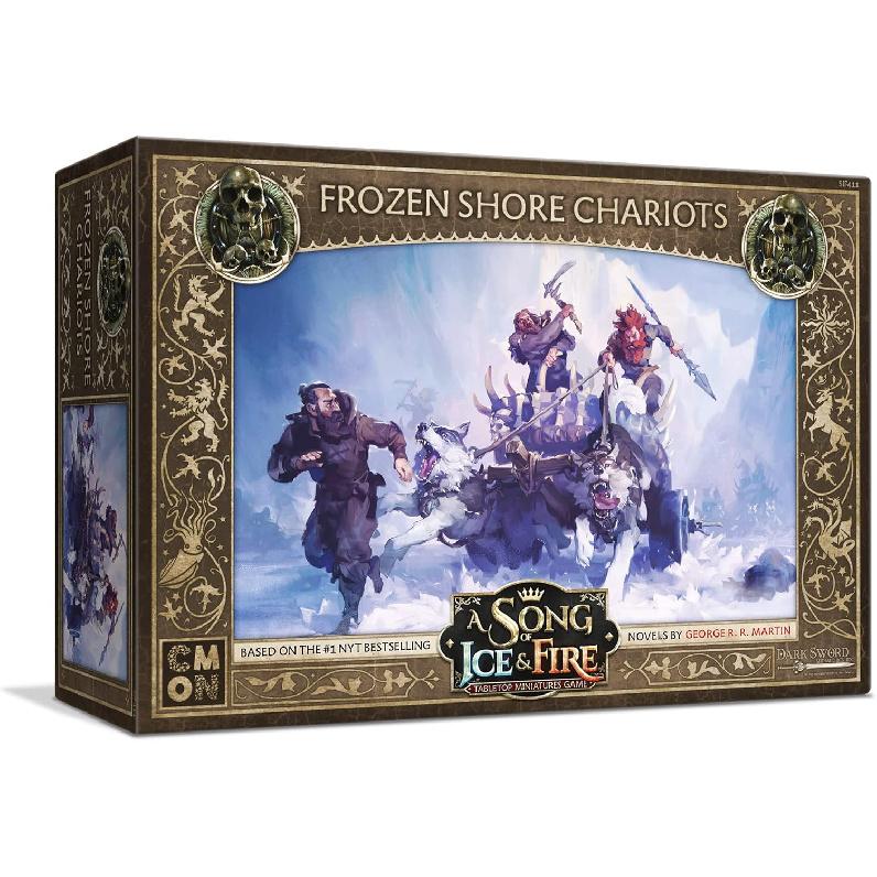 

CMON Песнь Льда и Пламени Настольные Миниатюры Замороженный Берег Колесницы Юнит Бокс | Стратегическая Игра для Подростков и Взрослых | Возраст 14+ | 2+ Игрока | Средняя