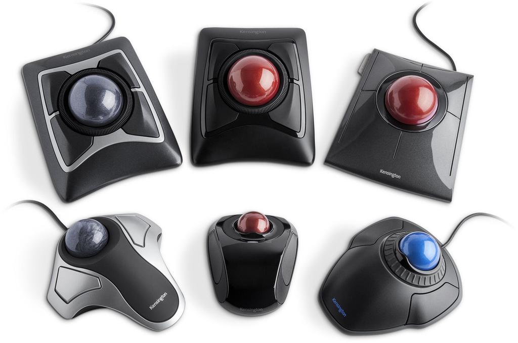 Kensington, Trackball Filaire Orbit, Personnalisable Avec TrackballWorks™, Connexion USB, Compatible PC Et Mac®, Noir