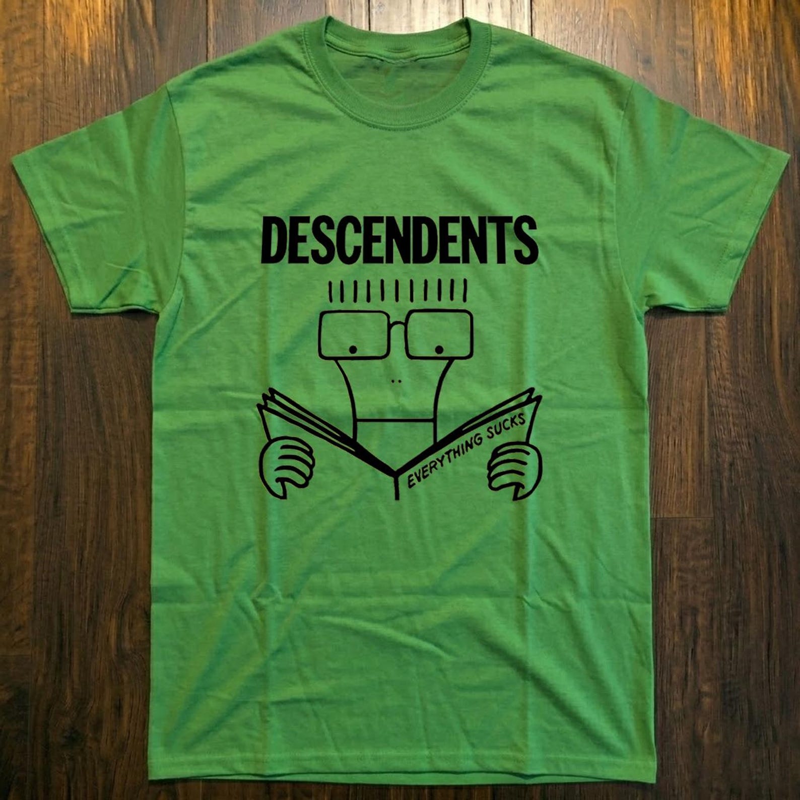 Descendents Everything Sucks Band Tee, Y2k Punk Rock Graphic Shirt 3XL