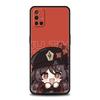 Cute Genshin impact xiao Phone Case For OnePlus Nord CE 2 9 8 7 7T 10 Pro 9RT 9R 8T Nord N100 N200 N10 5G Silicone Black Cover