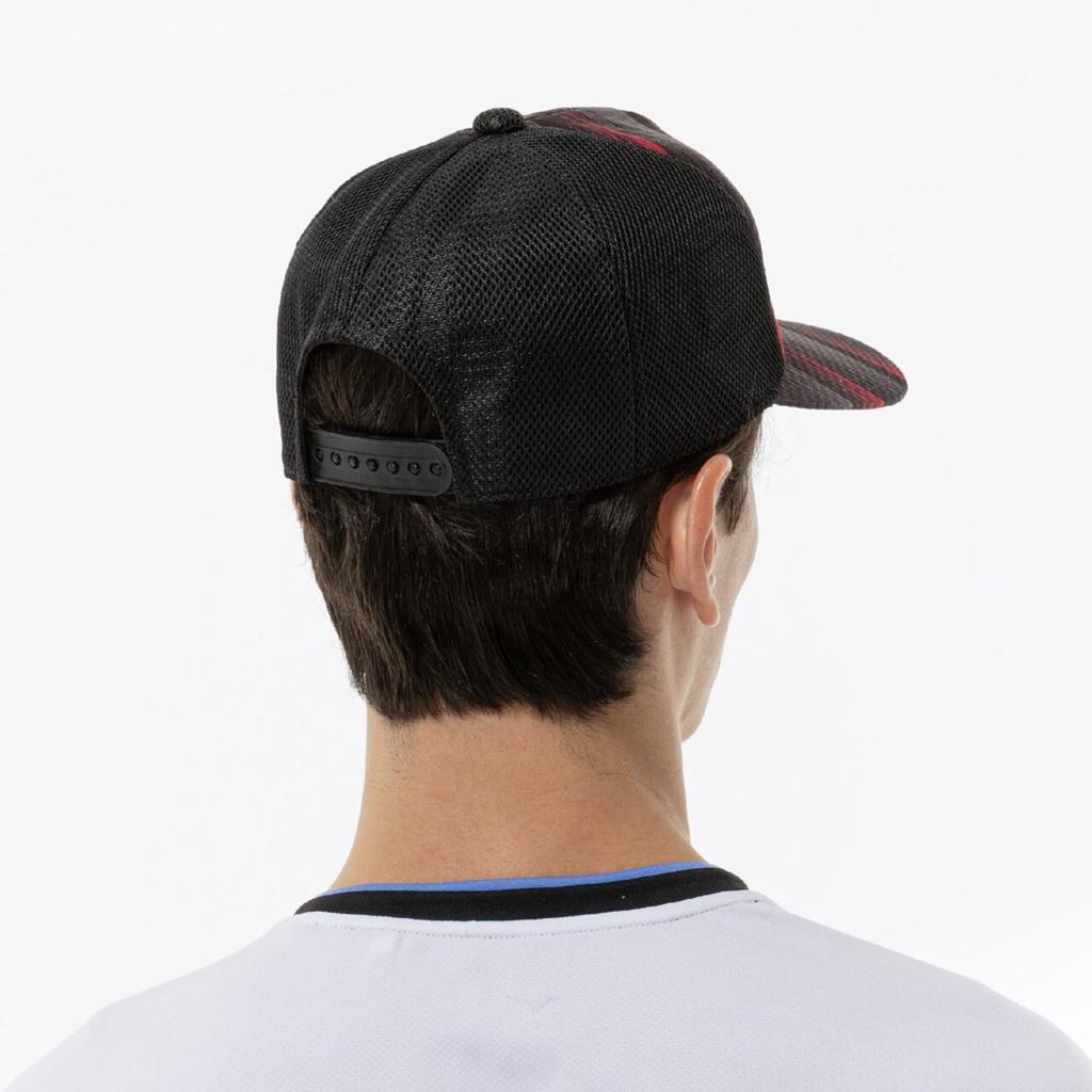 Tennis Cap 62JWD002 Unisex Black Free Size [Mizuno]