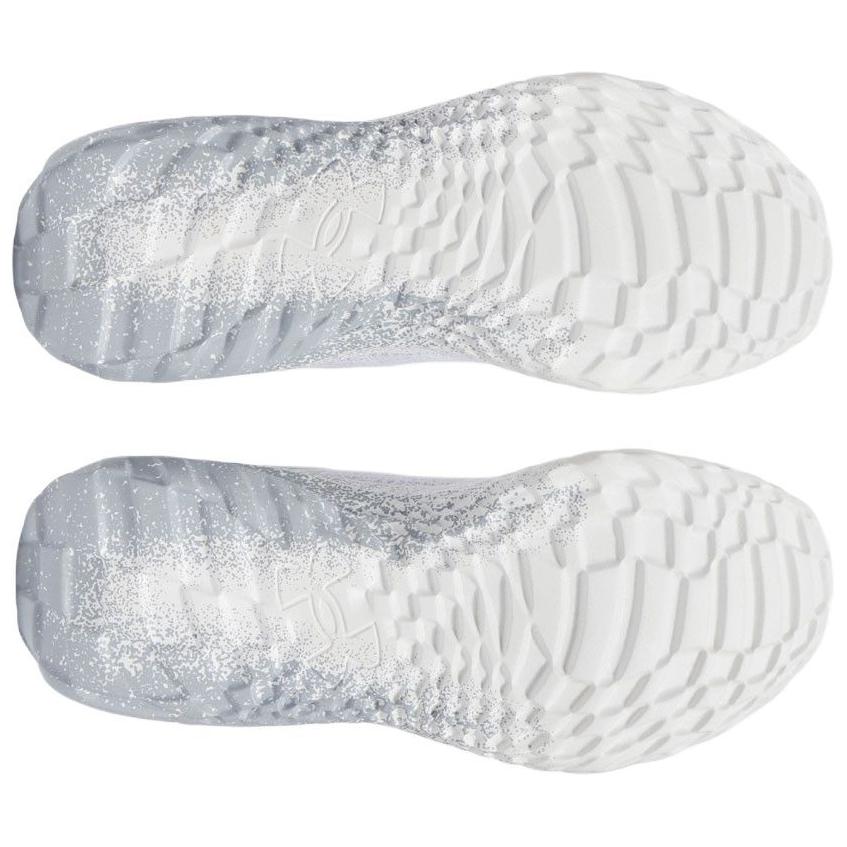 Under Armour Abrasion Resistant Breathable Low top Running Shoes Men's White Gray Sneakers 6003918-100