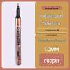 Japan Sakura Gold 2.0mm Paint Pen for Highlighting, Furniture Gilding, and Signature Design