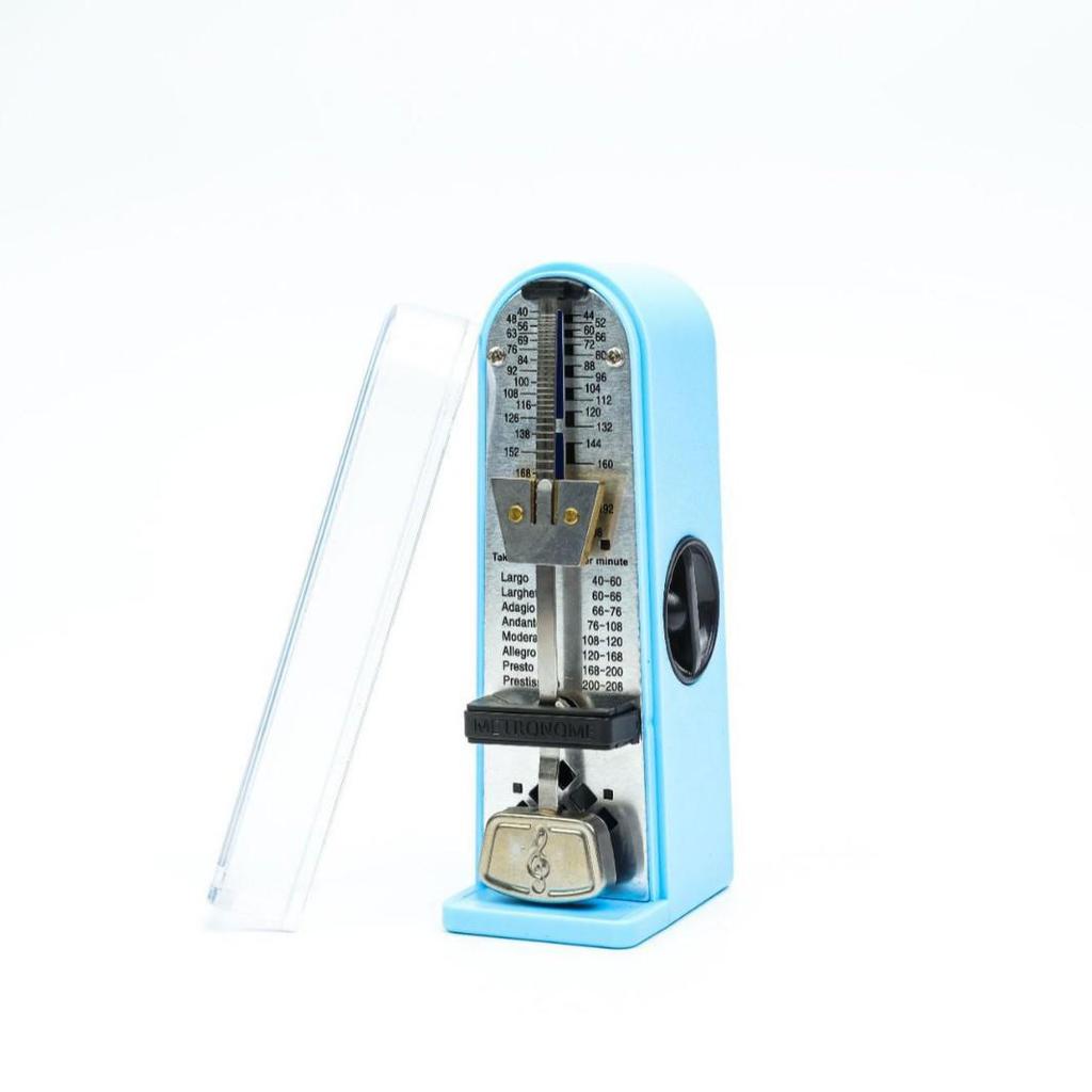 Mini Metrónomo Mecánico Portátil Universal para Ritmo de Examen - Ideal para Piano, Guitarra y Violín