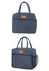 Japanese-Style Insulated Lunch Bag - Large Capacity, Waterproof Bento Bag for Students & Office Commutes