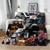 3D Joe K-Keery S-Steve Harrington Star Halloween Christmas Gifts Soft Flannel Blanket Throw Art For Home Decor Sofa Naps Picnic
