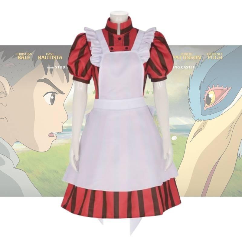 Miyazaki Film Inspired Cosplay Dress For Women Original Harajuku Style Anime Character Costume