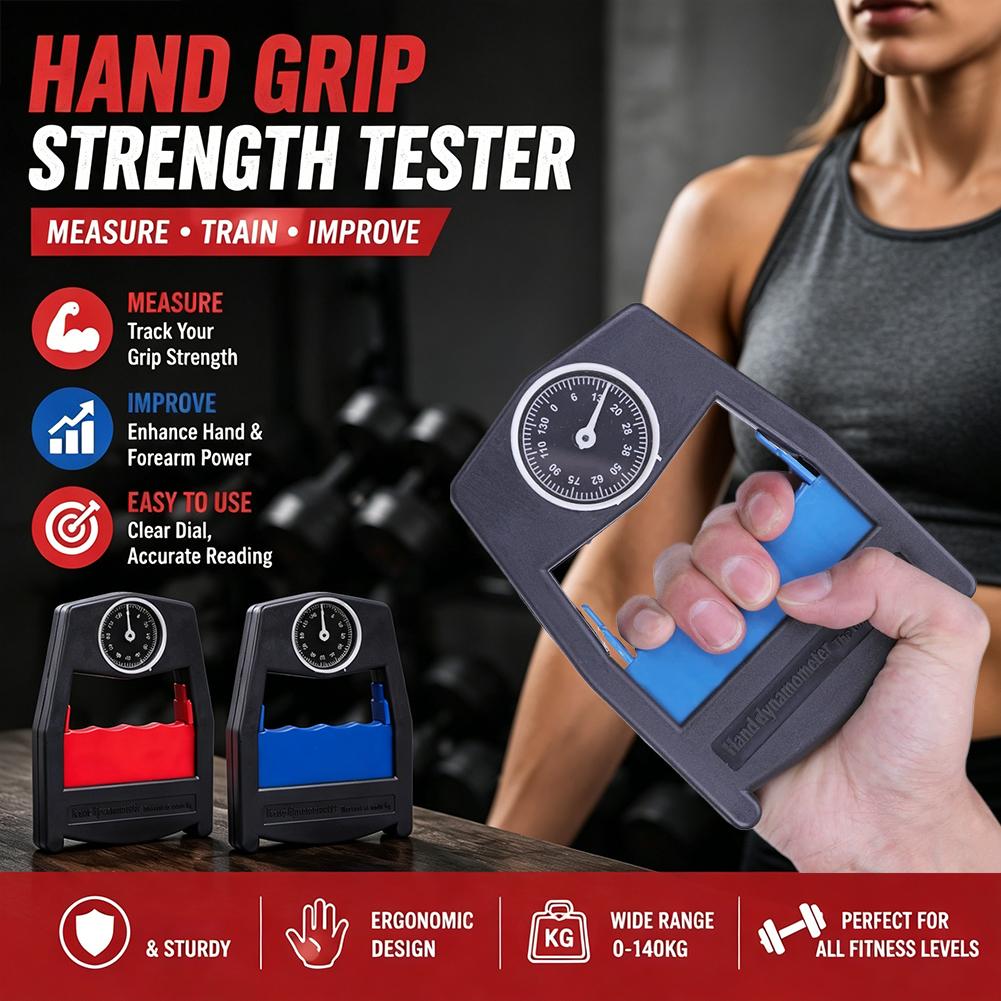 Grip Strength Tester Reference Table Finger Strength Measuring Instrument Finger Strength Tester Handheld Dynamometer