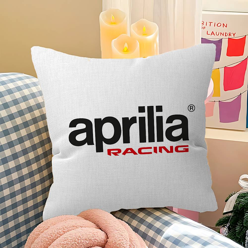AApriliaS Logo Cushion Cover Car Throw Pillow Case For Sofa Car Christmas Gift Xcm Xcm