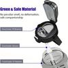 2000ml Frosted Gradient Water Bottle - Large Capacity Plastic Jug with Straw & Detachable Lid,Portable Fitness Bottle for Sports
