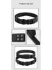 Versatile Outdoor Tactical Belt: Hook & Loop Design for Mountaineering, Camping, Training - Durable Polypropylene Webbing